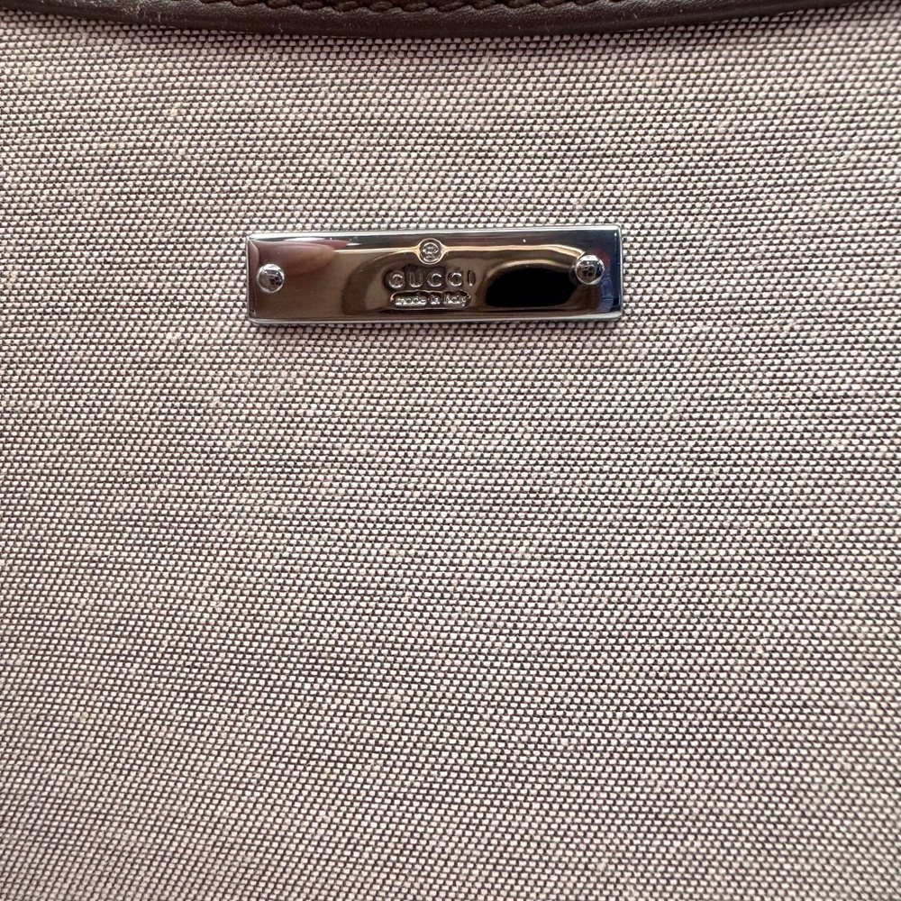 Gucci Preloved Canvas Shoulder Bag 100% AUTHENTIC! FREE Shipping!! - Picture 6 of 16